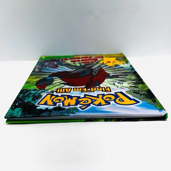 Pokémon Find 'Em All! The Search For Zoroark! Hardcover VERY GOOD - Picture 6 of 6